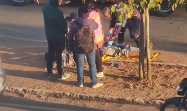 Buraco em obra na Manoel da Custódia provoca quarto acidente em menos de um mês