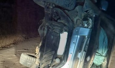 Acidente na estrada do Sumidouro: motorista de Pick-up Socorrido Pelo SAMU