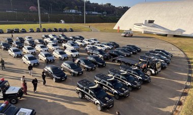 SEGURANÇA - Estado repassa viaturas,  armas e drones
