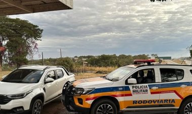 Mulher é presa na MG050 por caminhonete furtada