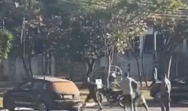 Homem é atacado com facão na praça do campo do José Flávio de Carvalho