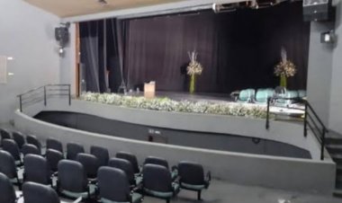 Teatro Sílvio de Matos temporariamente fechado para reforma