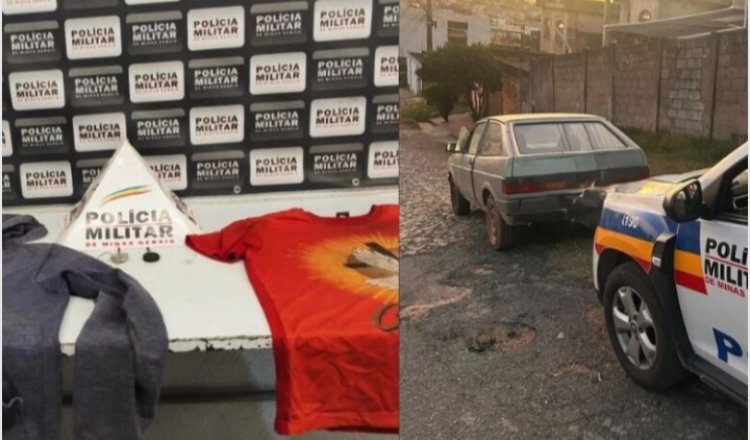 Suspeito monitorado por tornozeleira é preso com carro furtado em Divinópolis