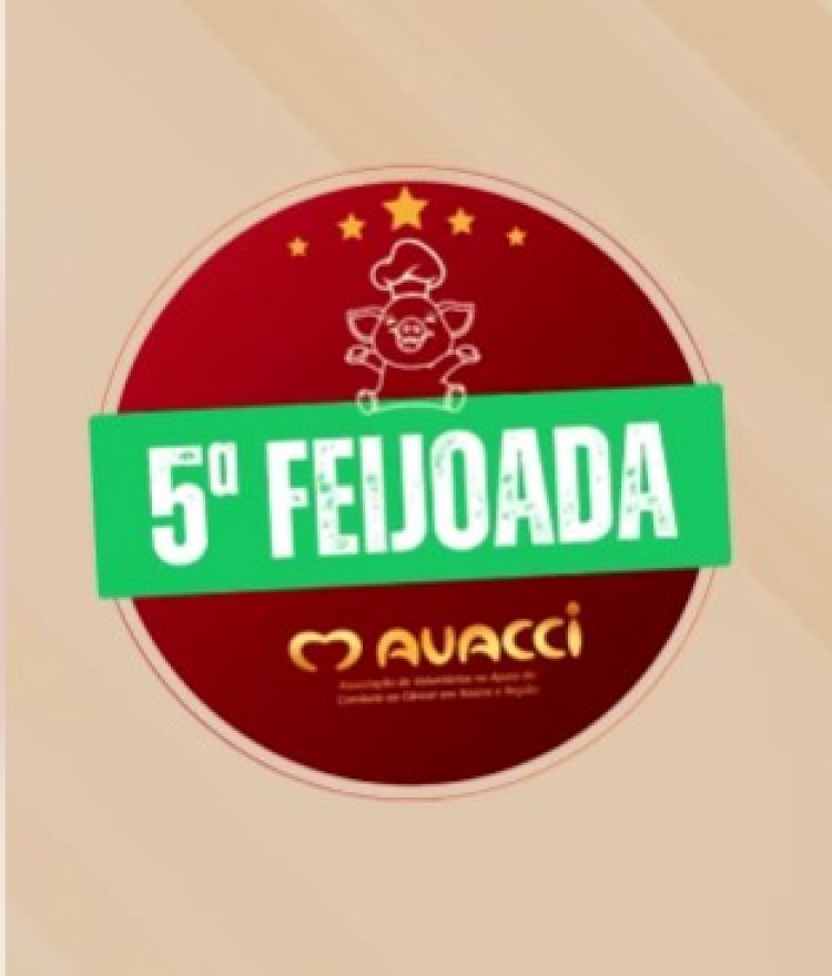 AVACCI realiza  5ª Feijoada no  dia 9 de agosto