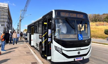 Novo modelo de ônibus para os itaunenses