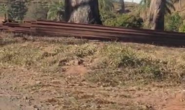PM prende suspeito e recupera trilhos furtados da Ferrovia Centro Atlântica