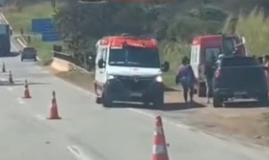 Acidente é registrado antes do pedágio em Itaúna