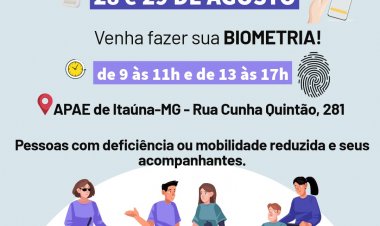 Mutirão da biometria em Itaúna: Justiça Eleitoral itinerante facilita acesso