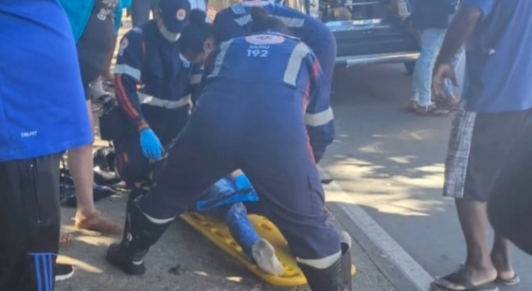Colisão no Santa Edwiges deixa dois feridos