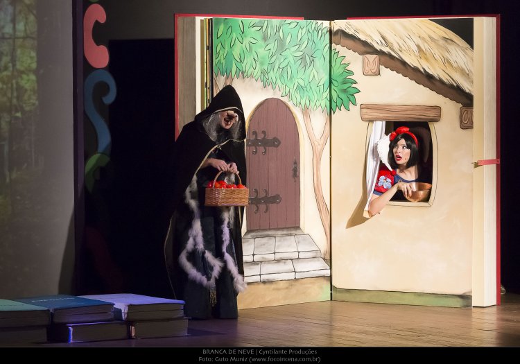 TEATRO GRATUITO - Branca de Neve neste domingo