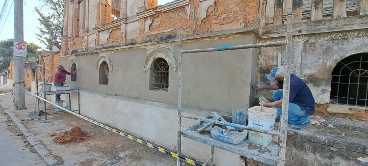Obras do Hospital Manoel Gonçalves estão a todos vapor
