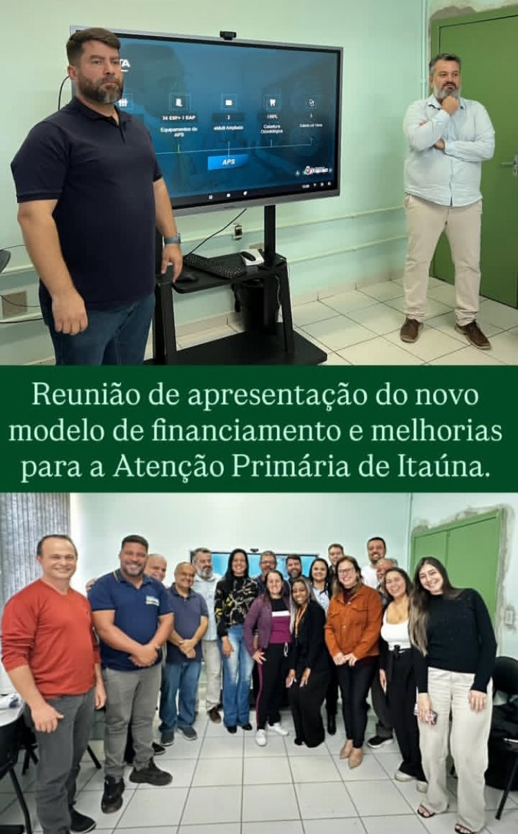 Secretaria de Saúde realiza reunião com a Câmara para divulgar novidades e melhorias para a população na Atenção Primária