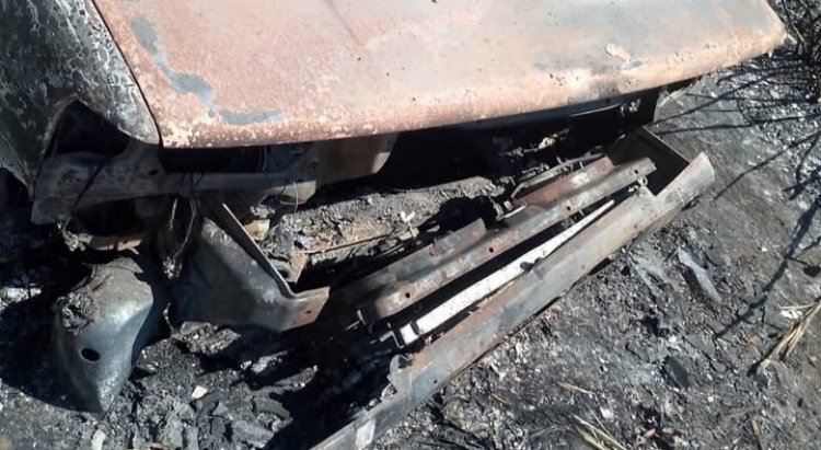 Incêndio em veículo mobiliza autoridades na zona rural de Itauna
