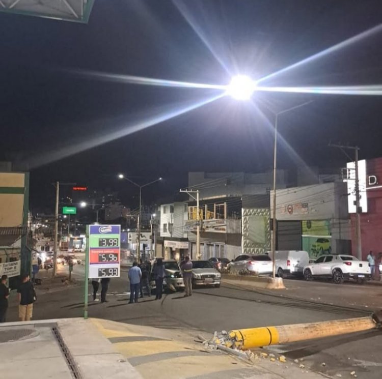 Acidente na Silva Jardim, em Itaúna