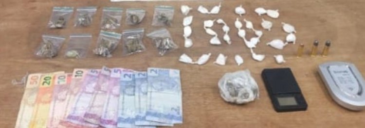Jovem é detido em Itaúna por tráfico de drogas e posse ilegal de munições