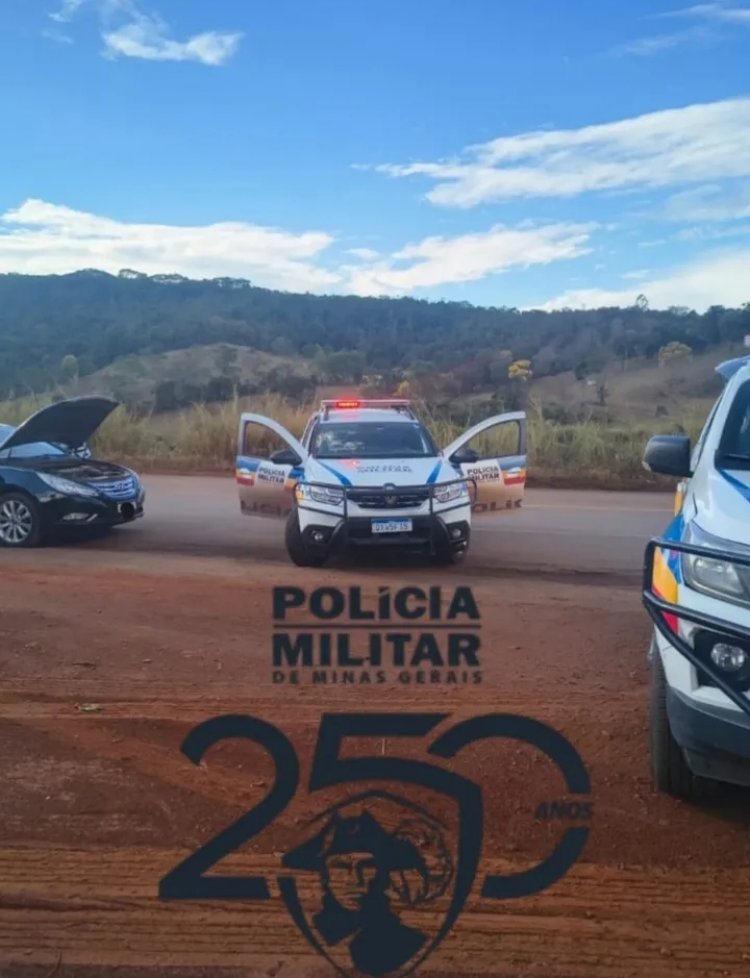 Veículo com drogas é interceptado em Itatiaiuçu