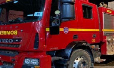 Bombeiros controlam incêndio no Itaunenese