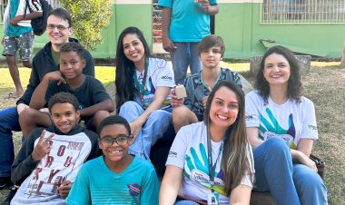 VOLUNTARIADO: Alunos da Granja Escola aprendem sobre Educação Financeira