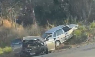 Acidente grave no bairro Tropical, em Itaúna