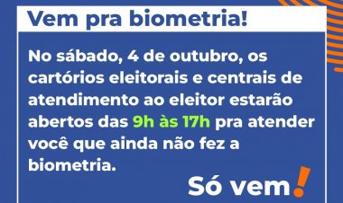 Justiça Eleitoral de Itaúna anuncia mudanças e plantão para a biometria