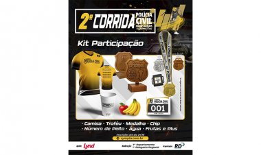 Abertas inscrições para a 2ª Corrida da Polícia Civil
