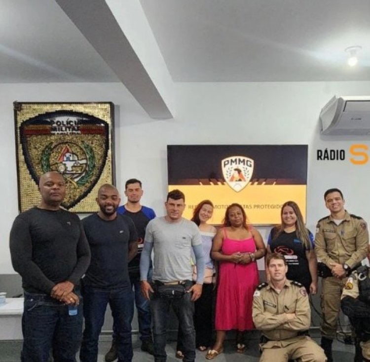 Aliança pela segurança: Mototaxistas de Itaúna formam rede de proteção com a Polícia Militar