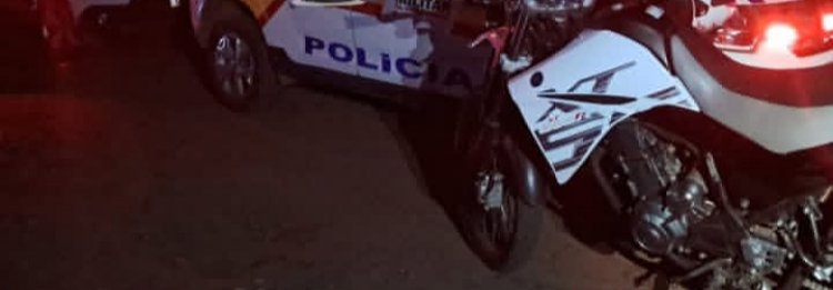 Moto roubada é recuperada em Itaúna