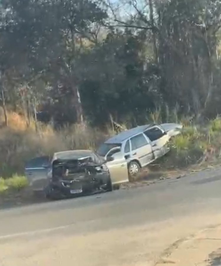 Acidente grave no bairro Tropical, em Itaúna