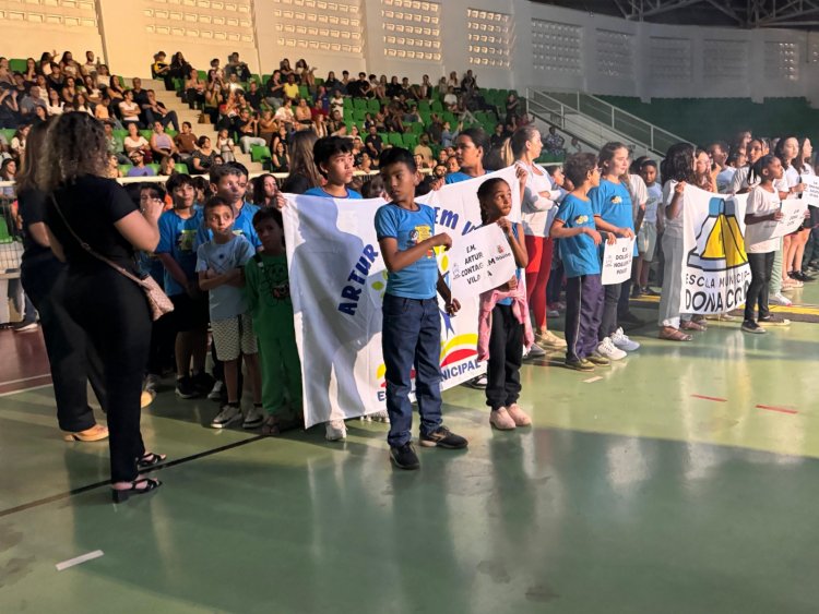 Abertura dos Jogos Escolares edição 2025
