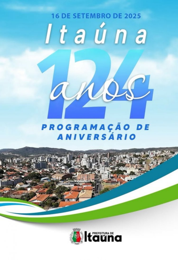 Itaúna celebra 124 anos com programação cultural no Festival de Teatro