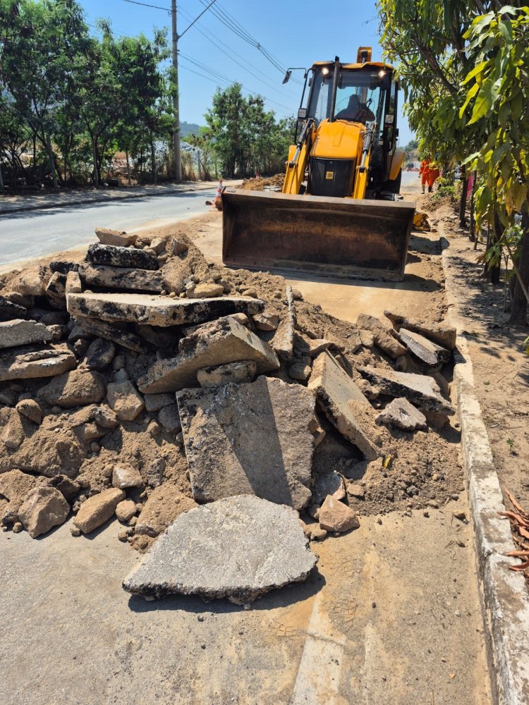 RECLAMAÇÃO Comunidade questiona obra da Gasmig em Santanense