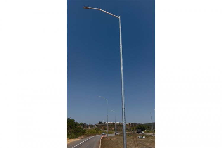 MORRO DO ENGENHO - Prefeitura realiza iluminação do trevo