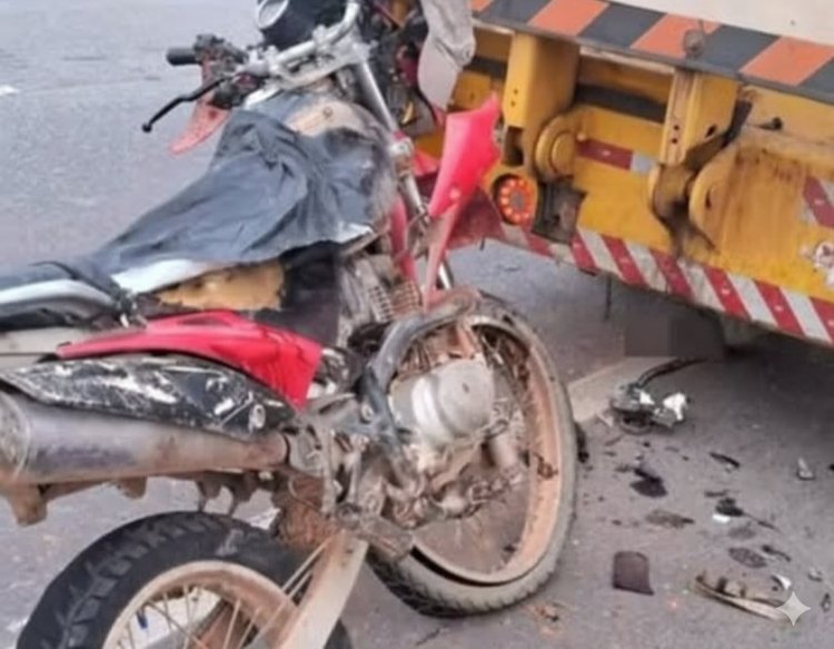 Tragédia na BR-262: pai morre e filho de 10 anos luta pela vida após colisão de Moto