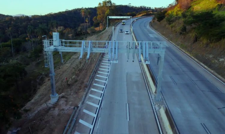Pedágio 100% eletrônico começa a funcionar na BR-381