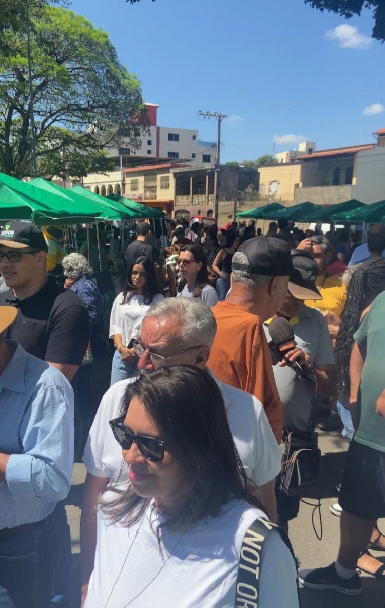 AGRICULTURA FAMILIAR - Feira reúne mais de 30 agricultores