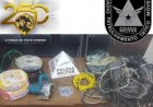 Polícia Militar prende suspeitos  de roubar materiais de Igreja Evangélica