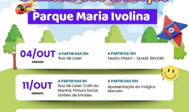 Prefeitura divulgar ações para o dia das crianças