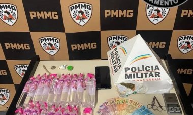 PM prende traficante e apreende drogas sintéticas em Itaúna