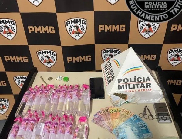 PM prende traficante e apreende drogas sintéticas em Itaúna