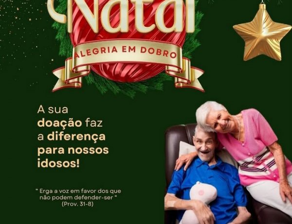 Neste Natal, a magia da solidariedade se manifesta em dobro!