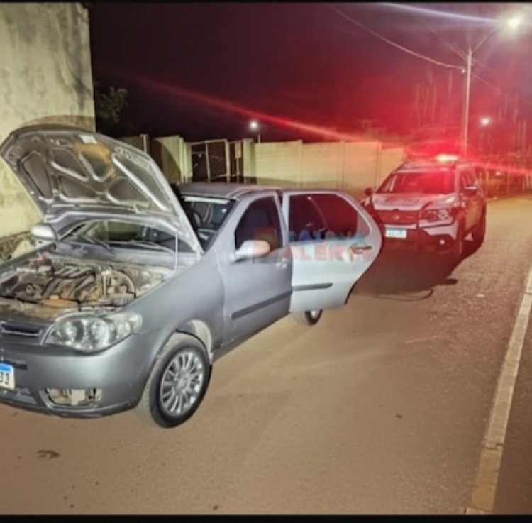 Polícia Recupera carro furtado em Itatiaiuçu, na BR-381