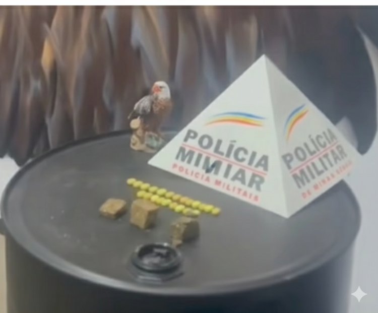 Polícia Militar prende drogas sintéticas em Itaúna
