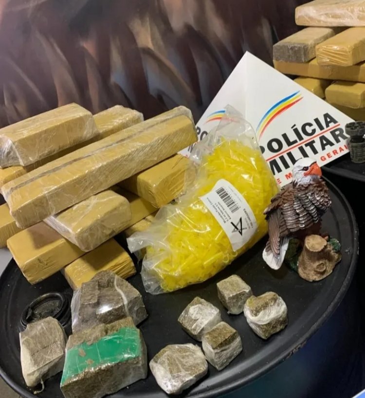 Ofensiva direta contra o tráfico: Operação Tático Móvel apreende maconha, cocaína e munições no Santa Edwirges