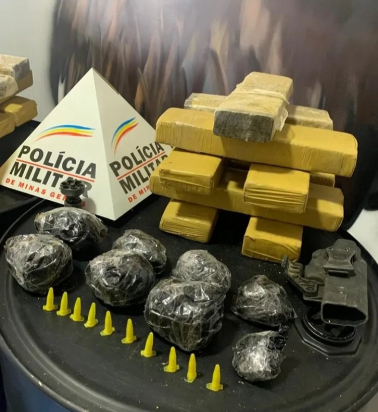 Ofensiva direta contra o tráfico: Operação Tático Móvel apreende maconha, cocaína e munições no Santa Edwirges