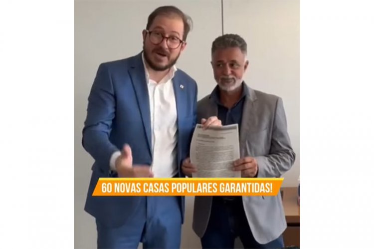 CONCEDIDO - Vereador obtém aumento de prazo para construir casas