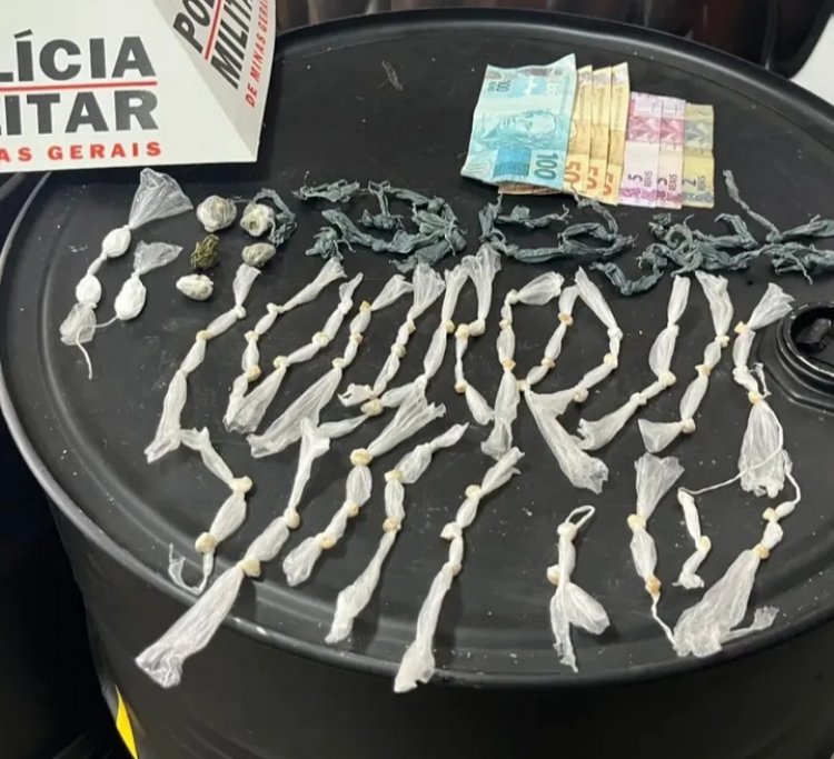 Menor foragido é apreendido por tráfico em Itatiaiuçu