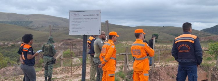 OPERAÇÃO PREVENTIVA - Fiscalização e prevenção são realizadas em barragens de Minas Gerais