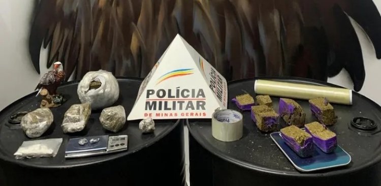 Jovem é detida por tráfico de drogas em Itaúna