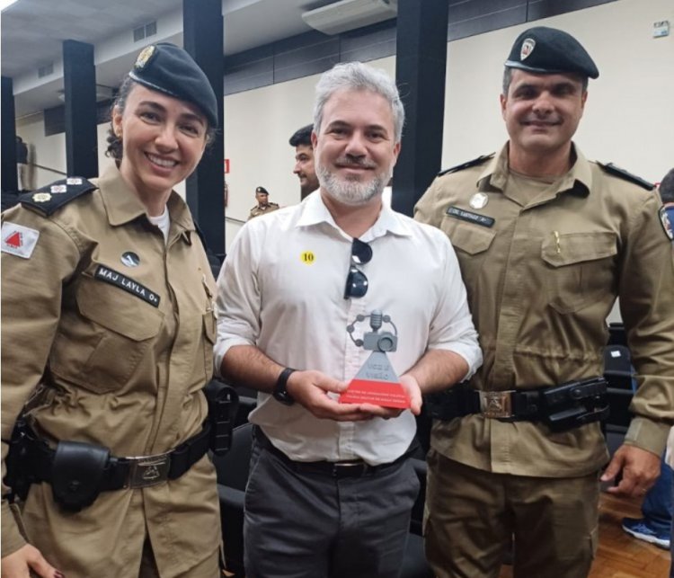 RECONHECIMENTO - Itaunense é  homenageado pela PMMG