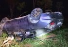 Acidente fatal na BR-354, motorista embriagado causa morte em capotamento